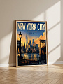 "Постер на стену New York City" от CKR Marketing
