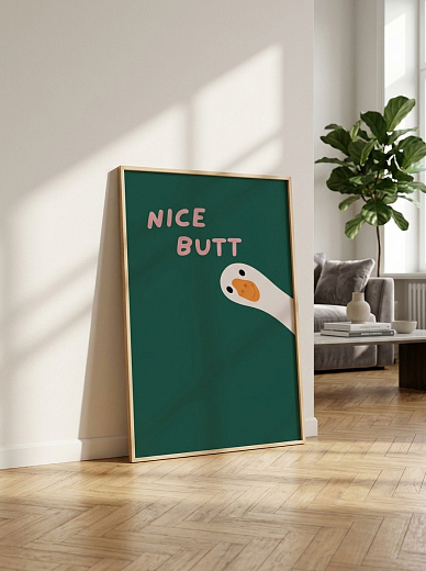 "Постер на стену Nice Butt" от CKR Marketing