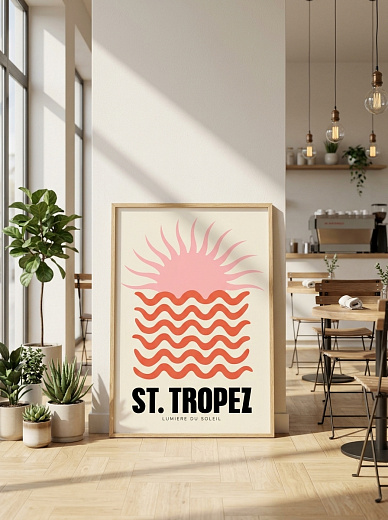 "Постер на стену St. Tropez" от CKR Marketing