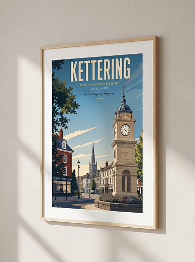 "Постер на стену Kettering" от CKR Marketing