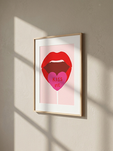 "Постер на стену Kiss Me" от CKR Marketing