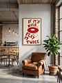 "Постер на стену If It's Nice Play It Twice" от CKR Marketing