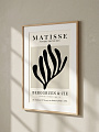 "Постер на стену Matisse — чёрный лист" от CKR Marketing