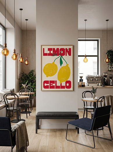 "Постер на стену Lemon Cello" от CKR Marketing