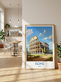 "Постер на стену Rome и Колизей" от CKR Marketing