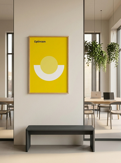 "Постер на стену Optimism" от CKR Marketing