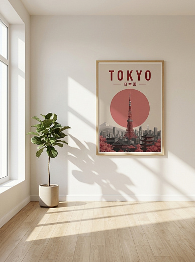 "Постер на стену Tokyo" от CKR Marketing