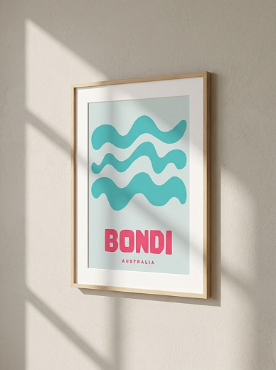 картинка Постер на стену Bondi от магазина Одежда+