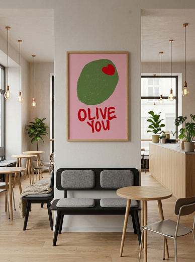 "Постер на стену Olive You" от CKR Marketing