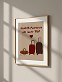 "Постер на стену Always Planning My Next Trip" от CKR Marketing