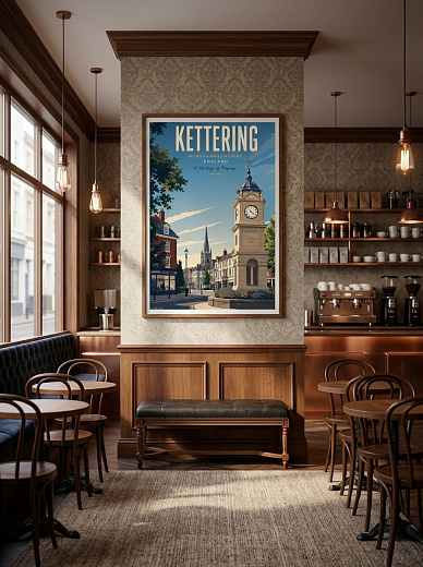 "Постер на стену Kettering" от CKR Marketing