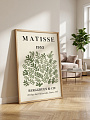 "Постер на стену Matisse — зелёные листья" от CKR Marketing