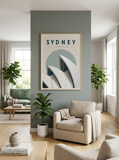 "Постер на стену Sydney" от CKR Marketing