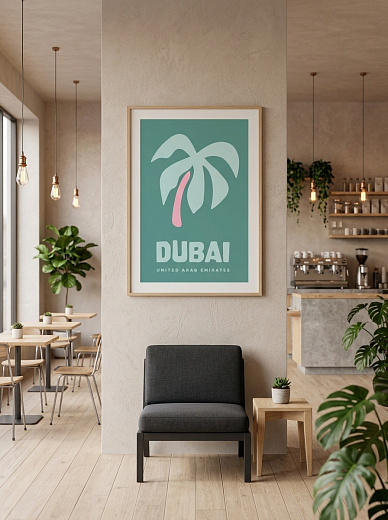 картинка Постер на стену Dubai от магазина Одежда+