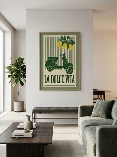 "Постер на стену La Dolce Vita" от CKR Marketing