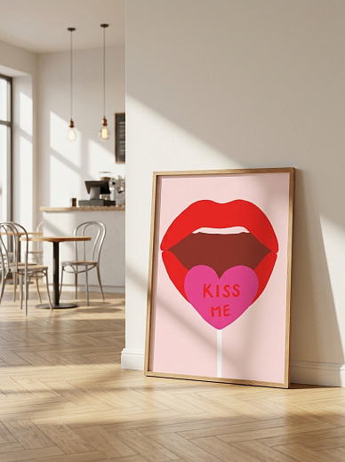 "Постер на стену Kiss Me" от CKR Marketing