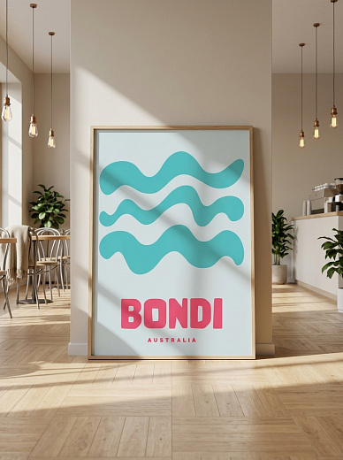 картинка Постер на стену Bondi от магазина Одежда+