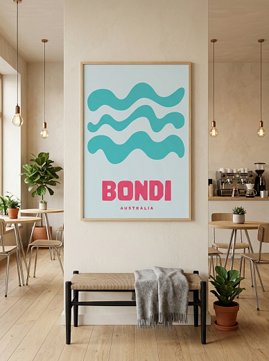 картинка Постер на стену Bondi от магазина Одежда+