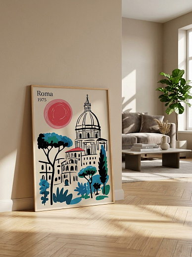 "Постер на стену Roma 1975" от CKR Marketing
