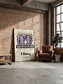 "Постер на стену K. Haring — Best Buddies" от CKR Marketing