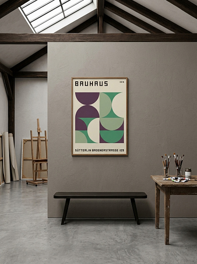 картинка Постер на стену Bauhaus 1919 от магазина Одежда+