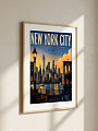 "Постер на стену New York City" от CKR Marketing