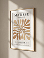 "Постер на стену Matisse — бежевые листья" от CKR Marketing