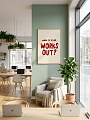 "Постер на стену What If It All Works Out?" от CKR Marketing