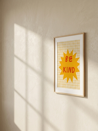 Постер на стену Be Kind