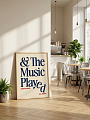 "Постер на стену The Music Played" от CKR Marketing