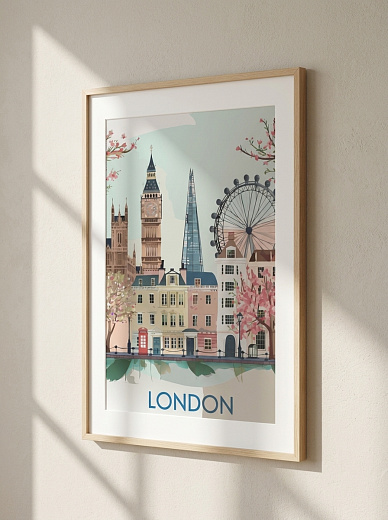 "Постер на стену London" от CKR Marketing