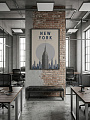 "Постер на стену New York" от CKR Marketing
