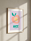 Постер на стену Nice