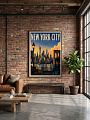 "Постер на стену New York City" от CKR Marketing