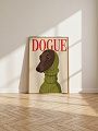 картинка Постер на стену Собака «DOGUE» от магазина Одежда+