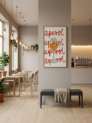 "Постер на стену Aperol" от CKR Marketing