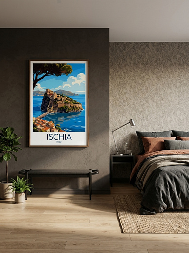 "Постер на стену Ischia" от CKR Marketing