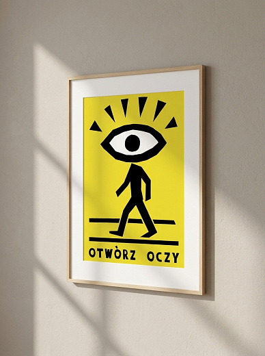 "Постер на стену Otwórz Oczy" от CKR Marketing