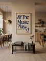 "Постер на стену The Music Played" от CKR Marketing