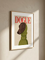 "Постер на стену Собака «DOGUE»" от CKR Marketing