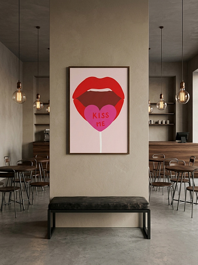 "Постер на стену Kiss Me" от CKR Marketing