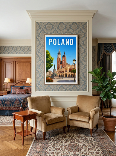 "Постер на стену Poland" от CKR Marketing