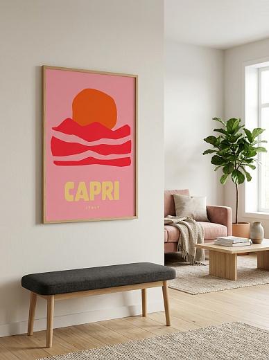 картинка Постер на стену Capri от магазина Одежда+