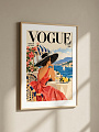 картинка Постер на стену Vogue — French Riviera 1956 от магазина Одежда+