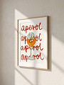 "Постер на стену Aperol" от CKR Marketing