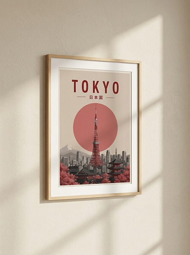 "Постер на стену Tokyo" от CKR Marketing