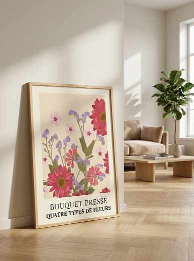 "Постер на стену Bouquet pressé" от CKR Marketing