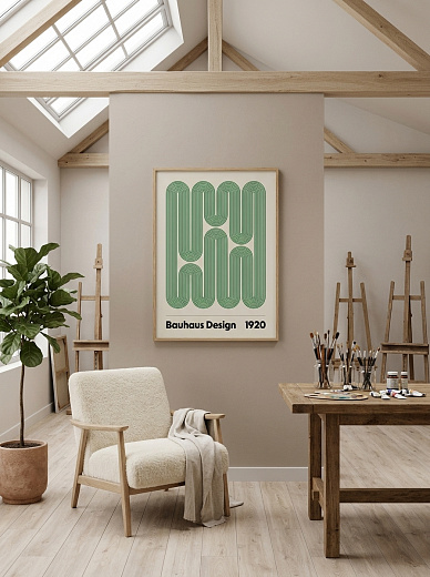 картинка Постер на стену Bauhaus Design 1920 от магазина Одежда+