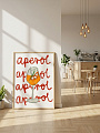 "Постер на стену Aperol" от CKR Marketing
